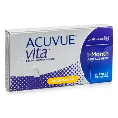 Johnson & Johnson Acuvue Vita for Astigmatism 6 čoček, -0.75 PO EXPIRACI !