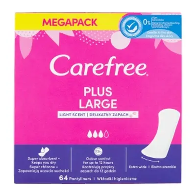 Carefree Large slipové vložky 64 ks