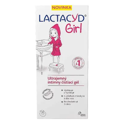 Lactacyd Girl 200 ml ultra jemný intimní mycí gel