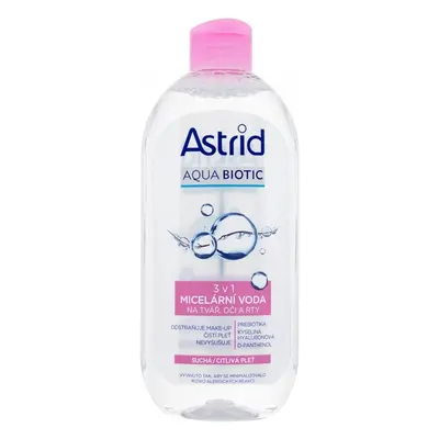 Astrid micelární voda 400ml Aqua Biotic 3v1 pro suchou plet