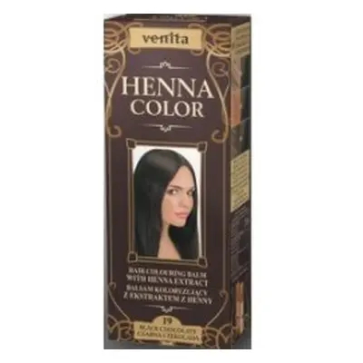 Venita Henna Color barvící balzám na vlasy 19 Černá čokoláda 75 ml