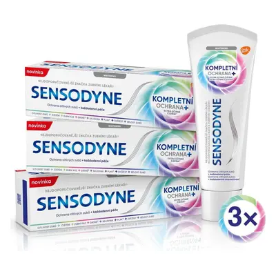 Glaxosmithkline Consumer SENSODYNE ZP 3x75ML Kompletní Ochrana Whitening