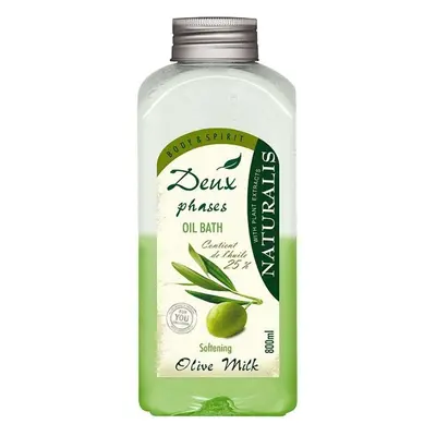 Naturalis dvousložková pěna do koupele zvláčňující Olive milk 800 ml