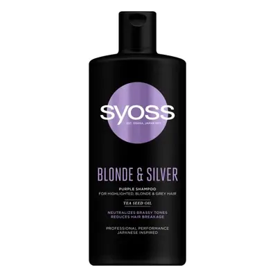 SYOSS ŠAMPON 440ML BLOND SILVER