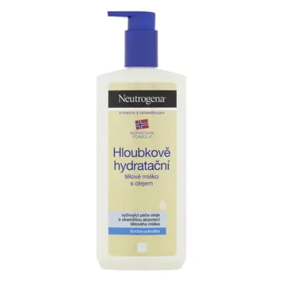 Neutrogena Body Care hloubkově hydratační tělové mléko s olejem 400 ml