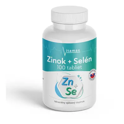 Vitamax Zinek 15 mg Selen 50 μg / 100 tablet