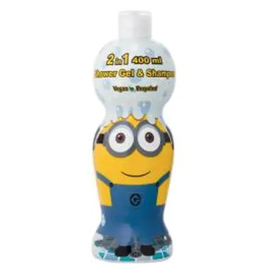 Kids: Minions 3D sprchový gel a šampon 400 ml