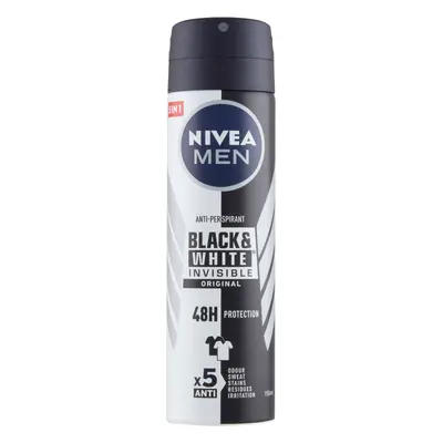 Nivea Men Invisible for Black & White deospray 150 ml