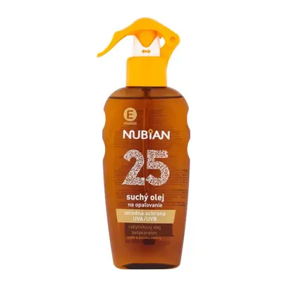 Nubian Suchý olej na opalování SPF 25 200ml