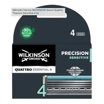 WILKINSON SWORD Essential TITANIUM SENSITIVE 4 KS