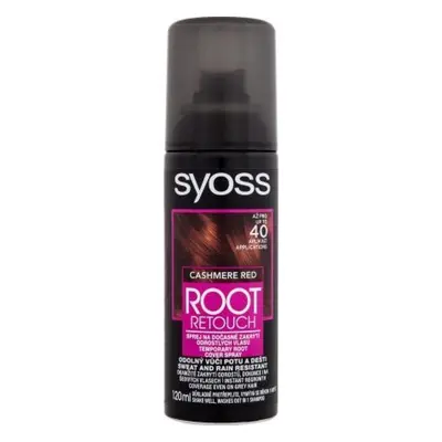 SYOSS Root Retoucher kašmírově červený sprej na odrosty 120 ml