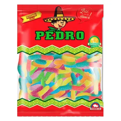 Pedro Kyselí červi želé neonové barvy 1 kg