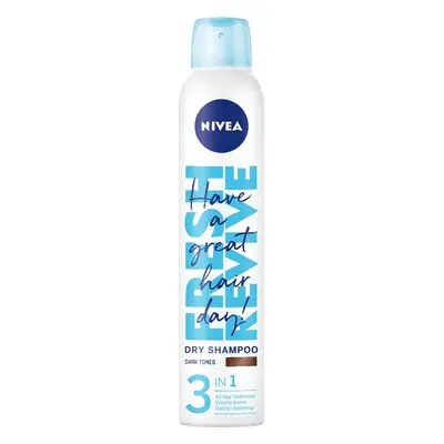 NIVEA DRY SHAMPOO 200ML suchý šampon TMAVÉ VLASY