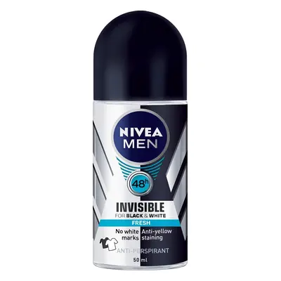 Nivea Invisible for Black & White Fresh roll-on 50 ml