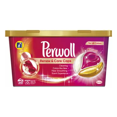 Perwoll Renew & Care Caps Color 10 ks