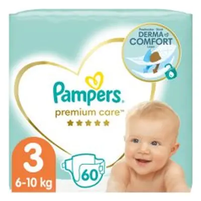 Pampers Premium Care S3 6-10 kg 60 ks