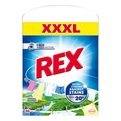 Rex prací prášek Amazonia Freshness Box XXXL 66 PD