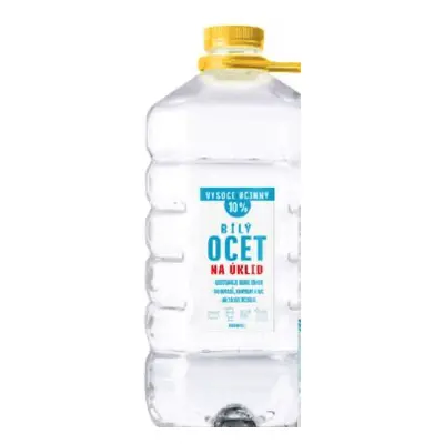 bílý Ocet na úklid 10% 5l kanystr