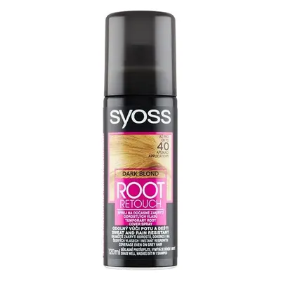 SYOSS Root Retoucher tmavě plavý sprej na odrosty 120 ml