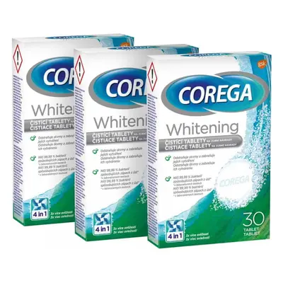 Glaxosmithkline Consumer COREGA whitening tabs 3x30ks