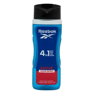 Reebok MEN Move Your Spirit Sprchový gel 400ml. 4in1