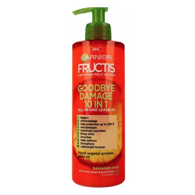 Garnier fructis goodbye damage vlasový krém 10v1 400 ml