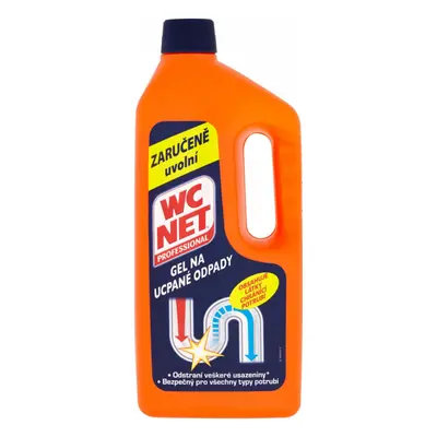 WC NET gel na ucpané odpady 1000 ml