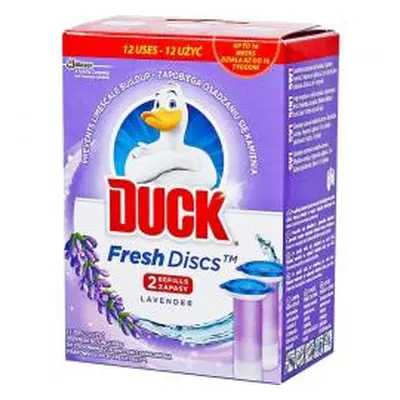 S.C.Johnson Duck Fresh Discs WC NÁPLŇ 2x36ml Levandule