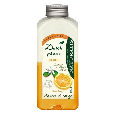 Naturalis dvousložková pěna do koupele detoxikační Sweet orange 800 ml