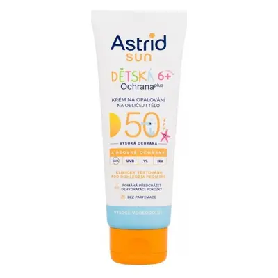 Sarantis Astrid Sun Dětský krém na obličej a tělo na opalování SPF 50 75 ml