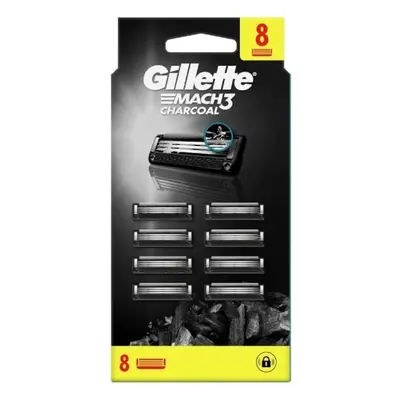 Gillette Mach3 8 ks Charcoal