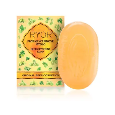 Ryor Wellness and Spa Beer Cosmetics pivní glycerinové mýdlo 100 g