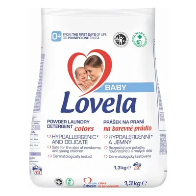 Lovela Baby prášek na praní na barevné prádlo 1,3 kg 13 PD