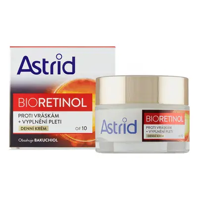 Astrid Bioretinol denní krém proti vráskám vyplnění pleti OF 10 50 ml