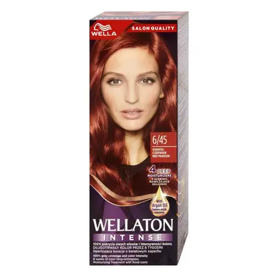 Wella Wellaton Intense barva na vlasy s arganovým olejem 6/45 Red Passion