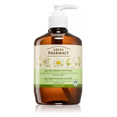 ELFA PHARM Green Pharmacy Body Care Marigold & Tea Tree gel na intimní hygienu (0% Parabens, Art