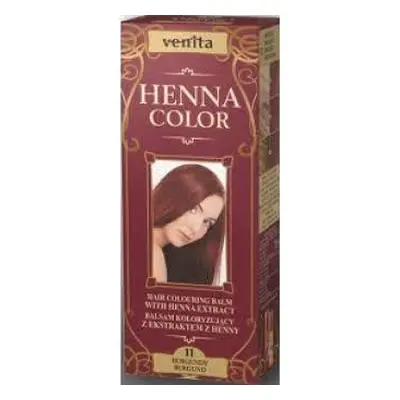 Venita Henna Color barvící balzám na vlasy 11 Burgund 75 ml