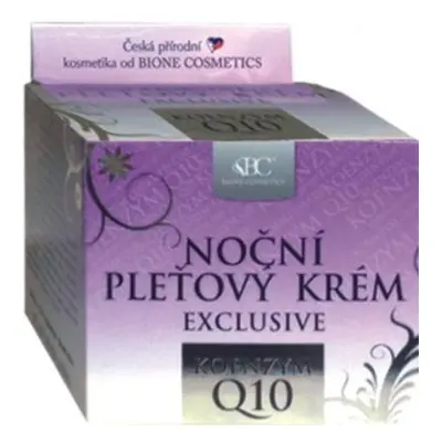 Drogerex Bione EXCLUSIVE noční krém 51ml Q10