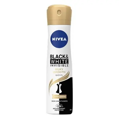 Nivea Black & White Invisible Silky Smooth deospray 150 ml