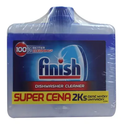 Finish Čistič myčky 2x250ml Regular DUO