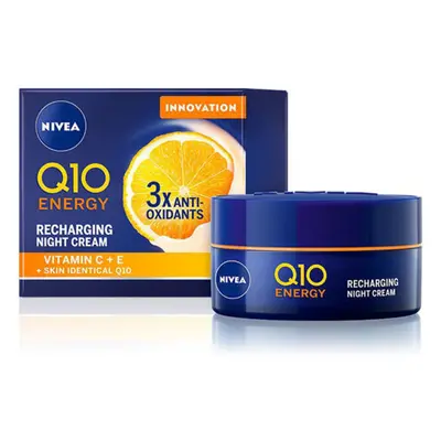 Nivea Q10 Plus C Energizující krém proti vráskám Noční 50 ml