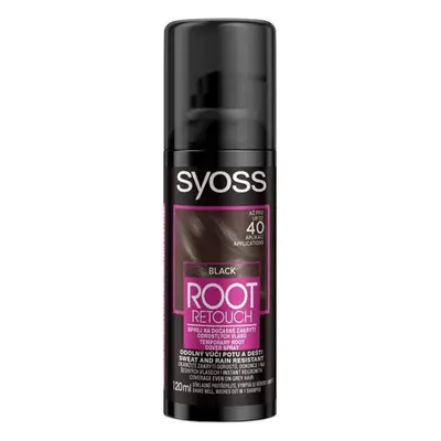 SYOSS Root Retoucher černý sprej na odrosty 120 ml