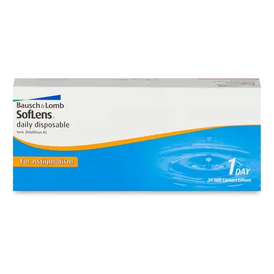 SofLens Daily Disposable for Astigmatism (30 čoček),-0,75