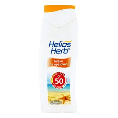 Helios Herb mléko na opalování s betakarotenem SPF50 200 ml