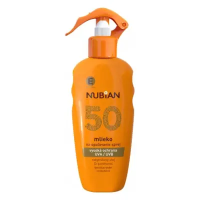 Nubian mléko na opalování spray SPF50 200 ml