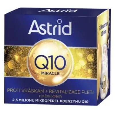 Astrid noční krém 50ml Q10 Miracle