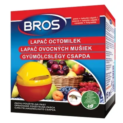 Bros lapač octomilek past tekutá náplň 15 ml