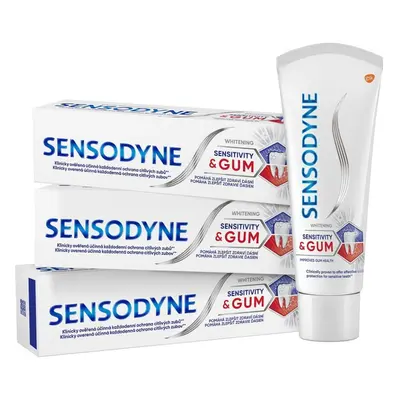 Glaxosmithkline Consumer Sensodyne Sensitivity&Gum Whitening Zubní pasta 3x75 ml