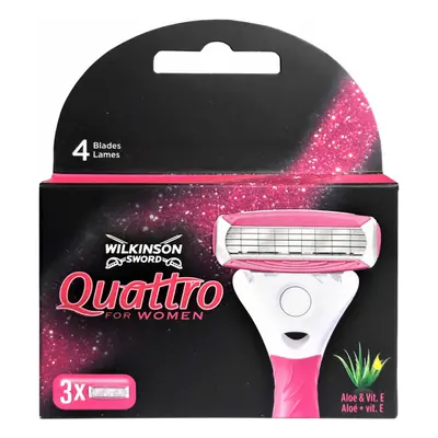 Wilkinson Sword Quattro for Women 3 ks