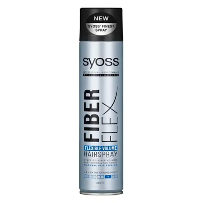 Syoss Fiberflex Flexible Volume 4 extra silná fixace lak na vlasy 300 ml